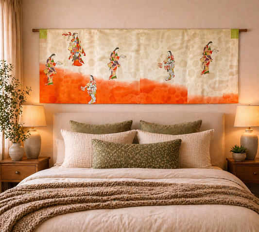 "Imperial" Japanique Tapestry