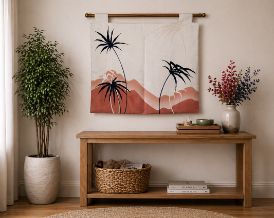 "Three Palms" Haori Tapestry