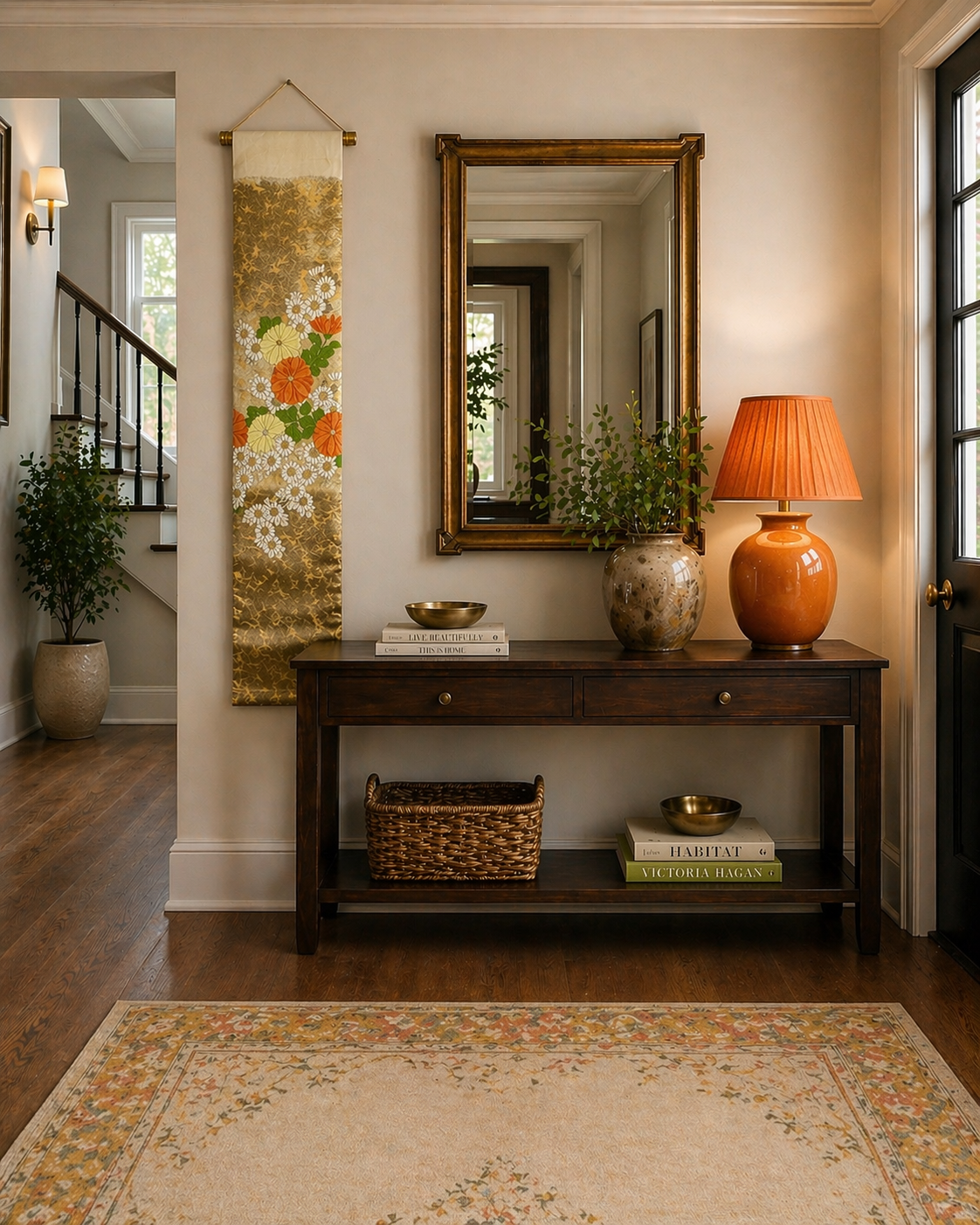 "Sunlit Garden" Japanique Tapestry