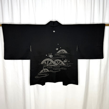 "Shibori Stream" Vintage Haori Jacket