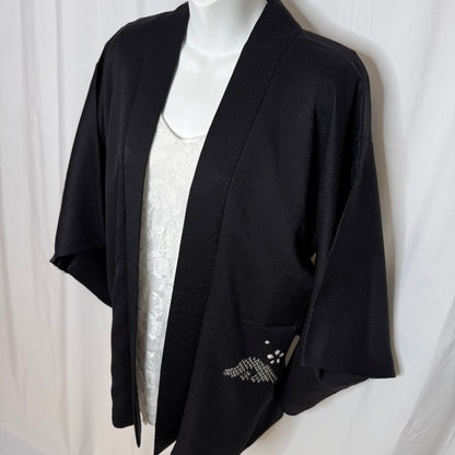 "Shibori Stream" Vintage Haori Jacket