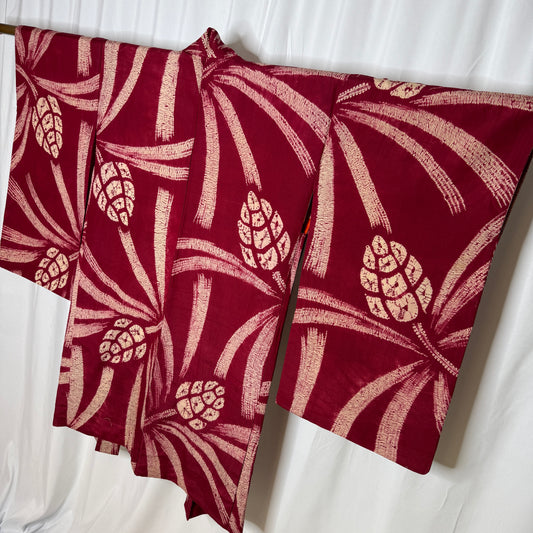 "Fireside Pine" Vintage Haori Jacket