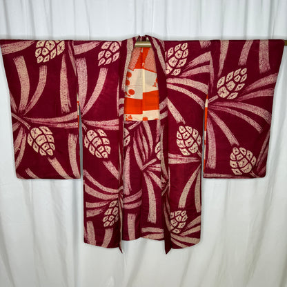"Fireside Pine" Vintage Haori Jacket
