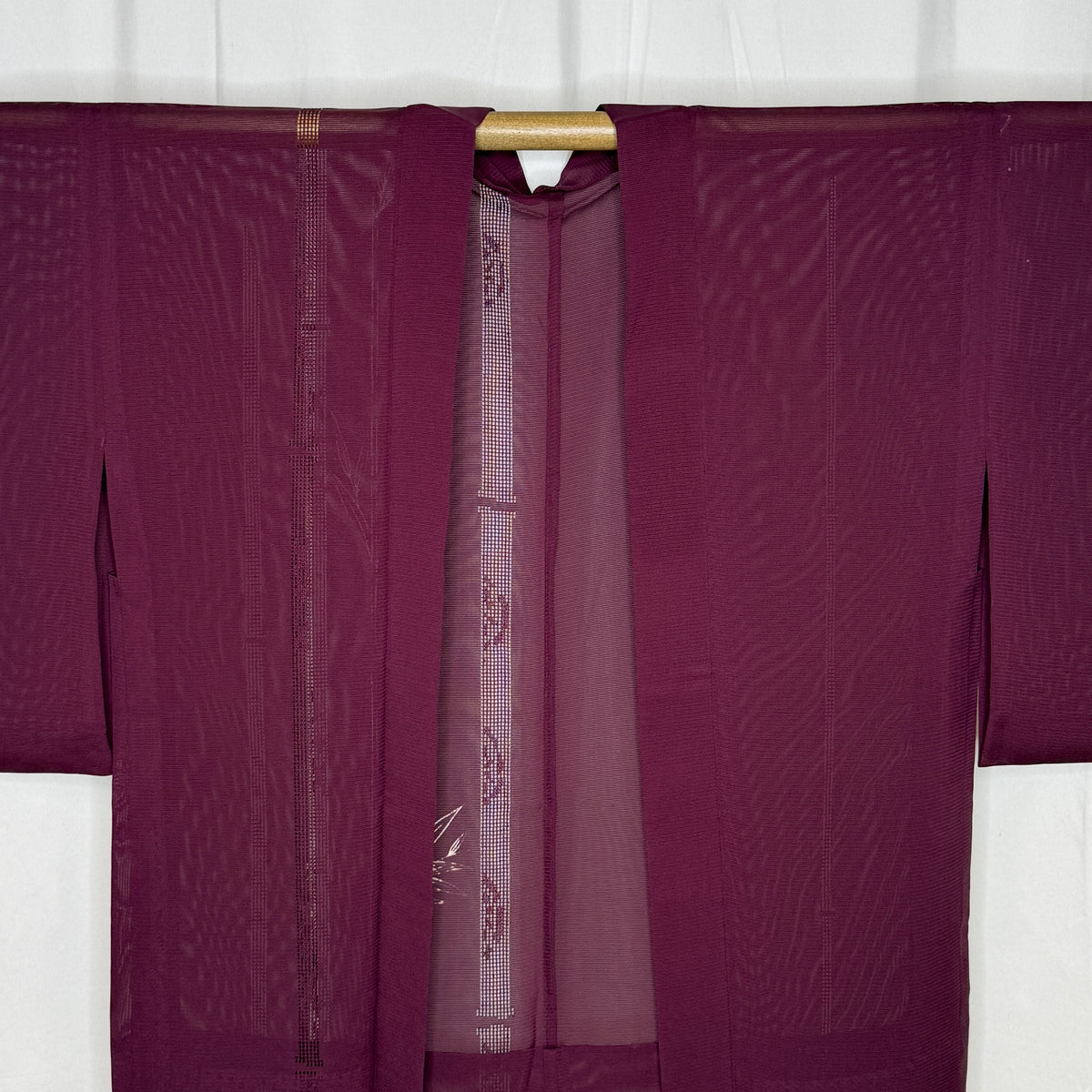 "Sheer Plum" Vintage Haori Jacket