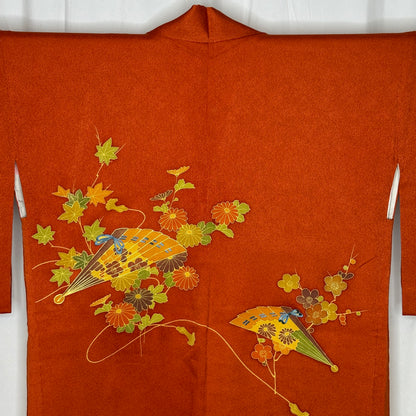 "Persimmon Fans" Vintage Haori Jacket