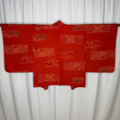 "Citrus Blooms" Vintage Haori Jacket