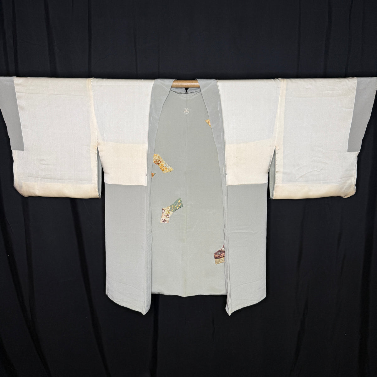 "Coastal Sketch" Vintage Haori Jacket