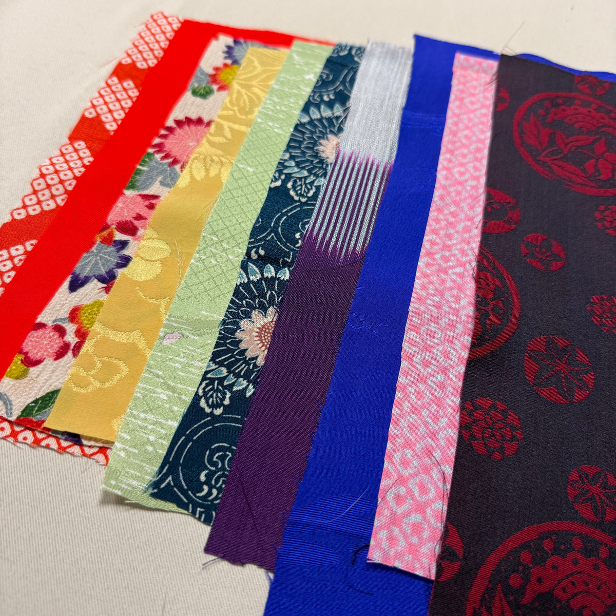 "Rainbow Mix" 10 Piece Fabric Bundle