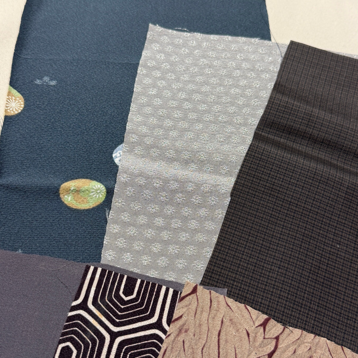 "Neutral Mix" 10 Piece Fabric Bundle