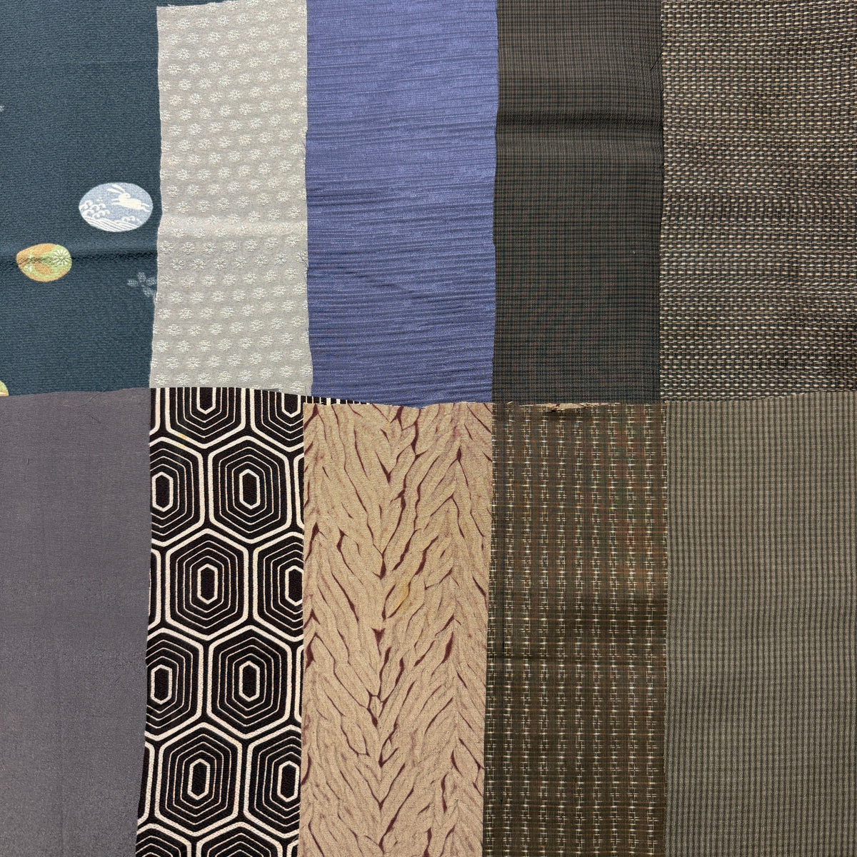 "Neutral Mix" 10 Piece Fabric Bundle