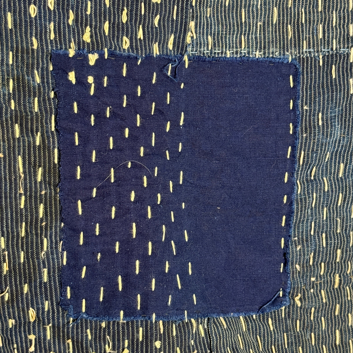 "Sashiko Boro" Antique Kotatsu Blanket