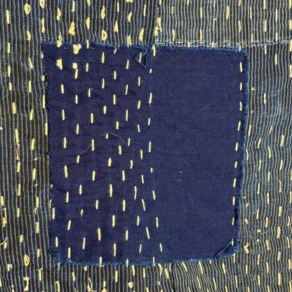 "Sashiko Boro" Antique Kotatsu Blanket
