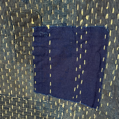 "Sashiko Boro" Antique Kotatsu Blanket