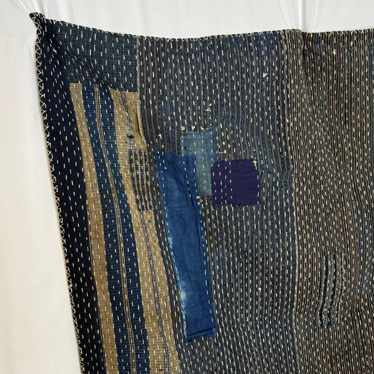 "Sashiko Boro" Antique Kotatsu Blanket