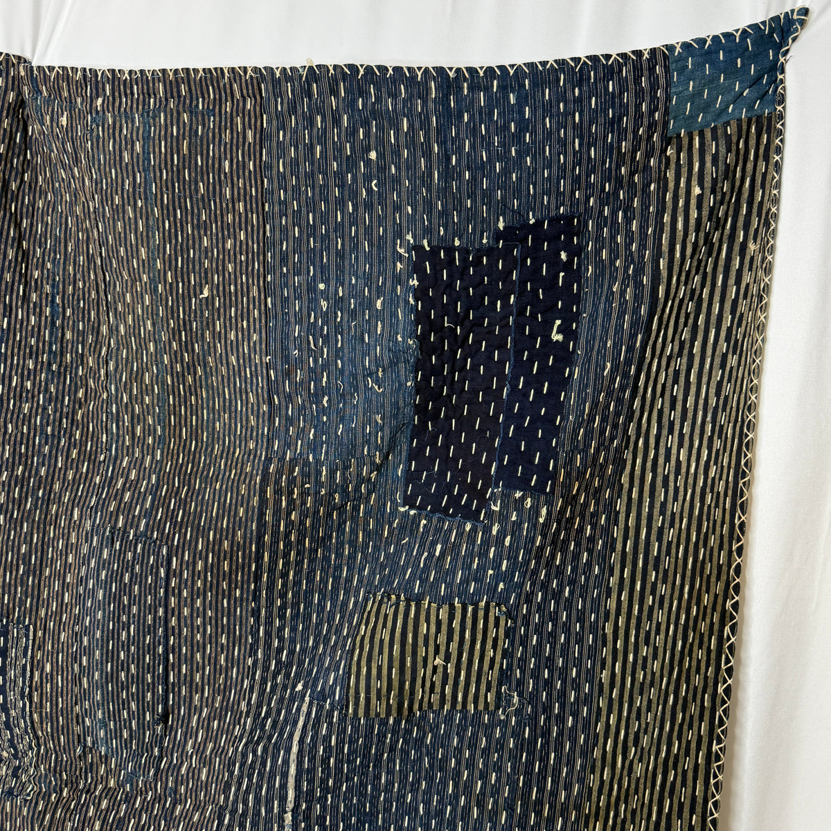 "Sashiko Boro" Antique Kotatsu Blanket