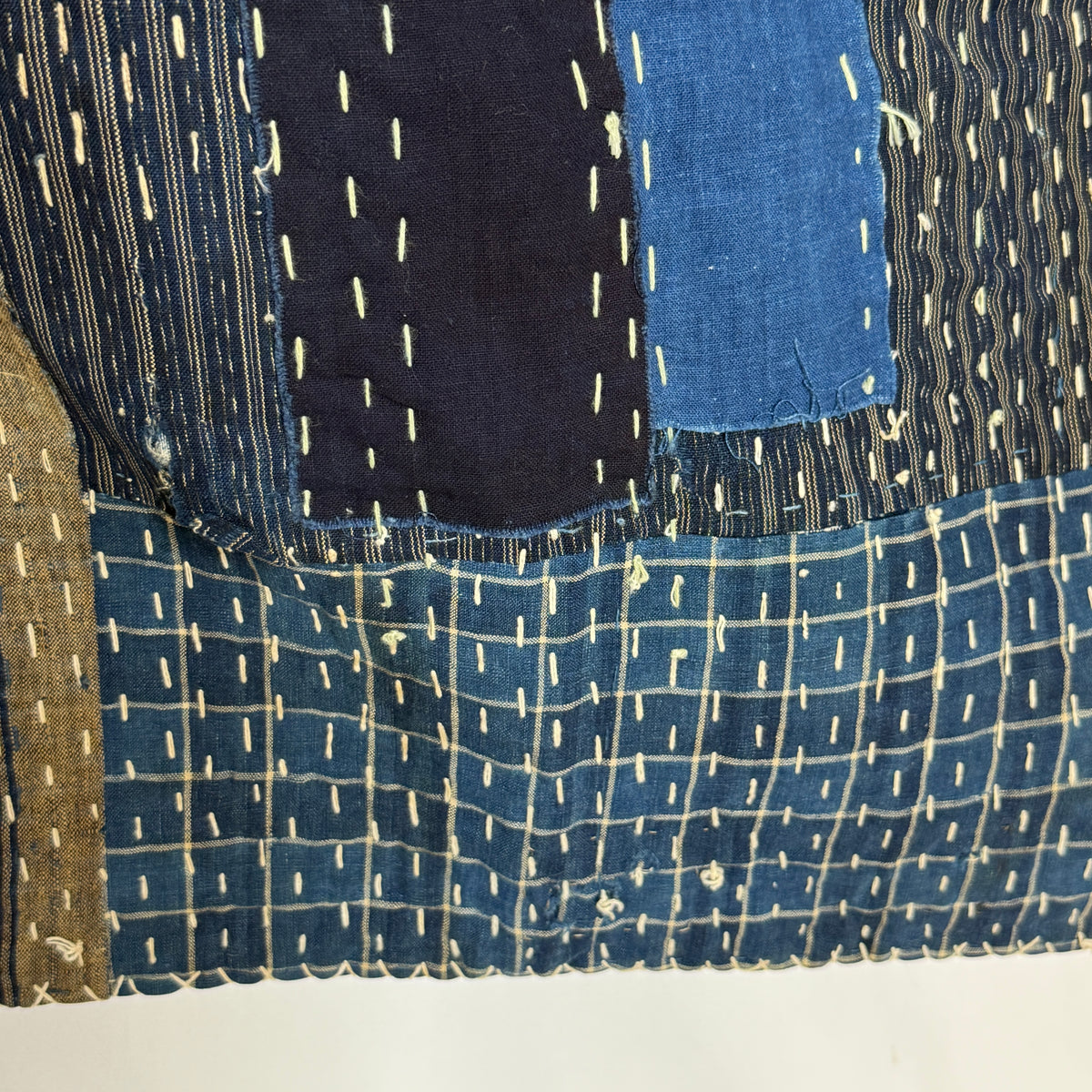 "Sashiko Boro" Antique Kotatsu Blanket