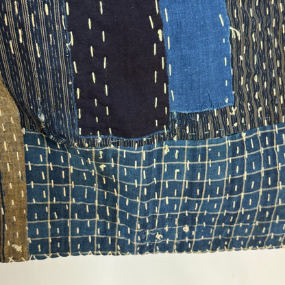 "Sashiko Boro" Antique Kotatsu Blanket