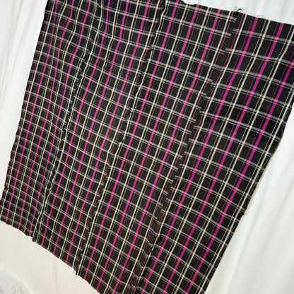 "Berry Plaid" Vintage Futon Cover