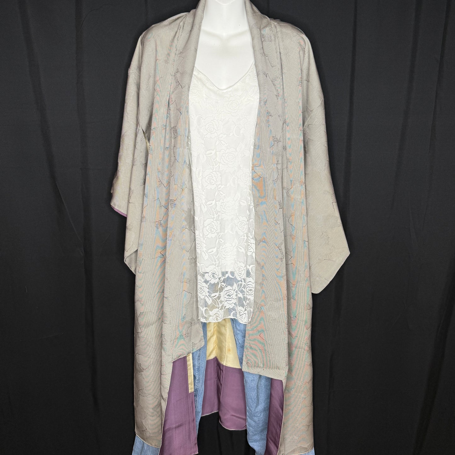 "Thoughtful Weave" Japanique Robe