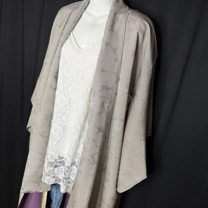 "Thoughtful Weave" Japanique Robe