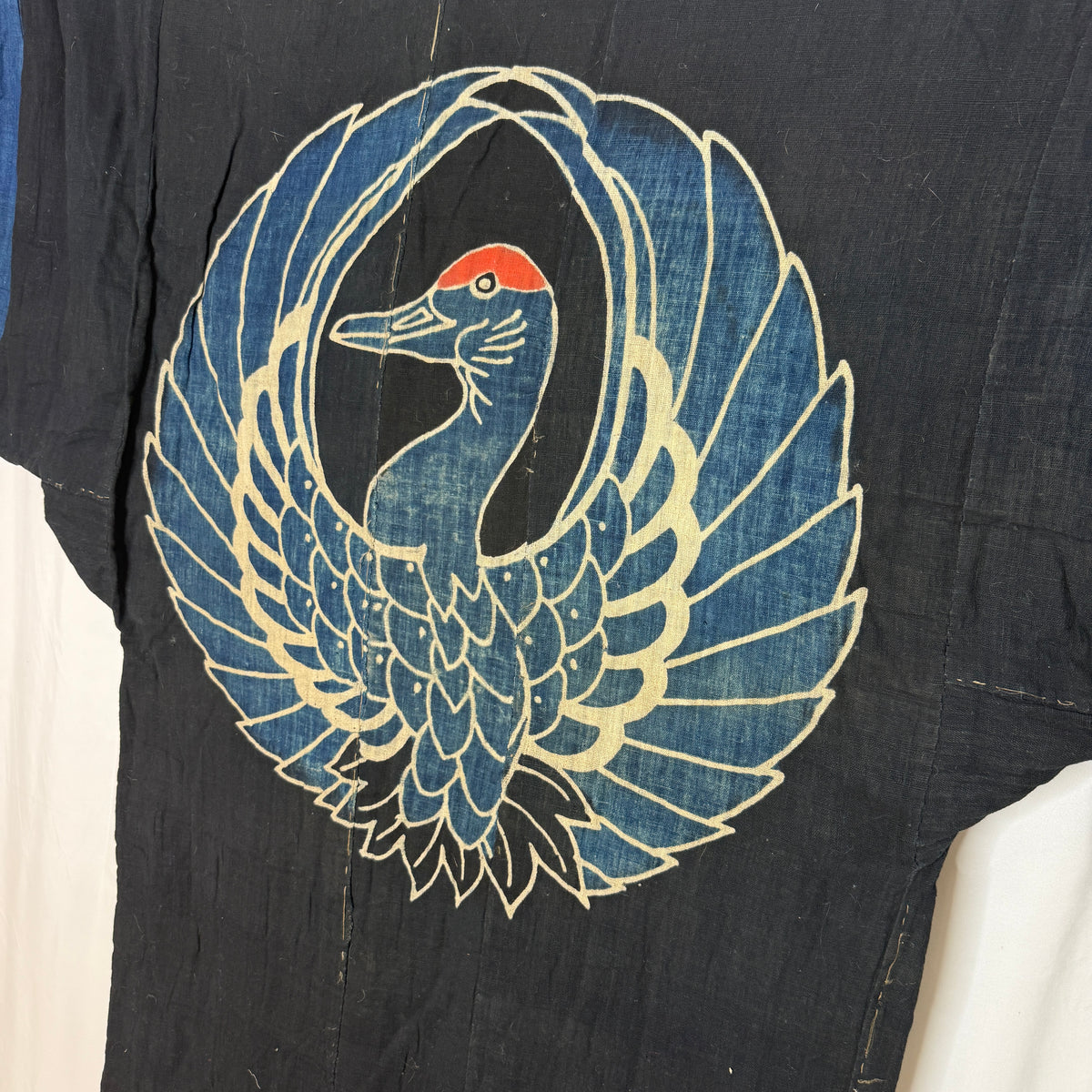 "Indigo Slumber" Antique Sleeping Kimono