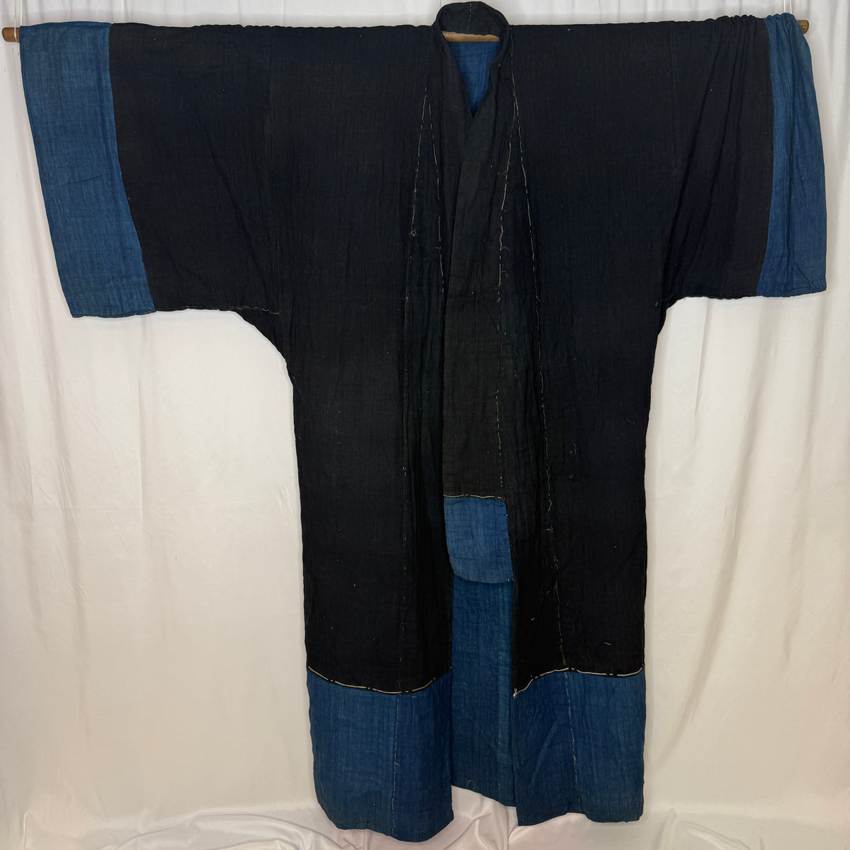 "Indigo Slumber" Antique Sleeping Kimono