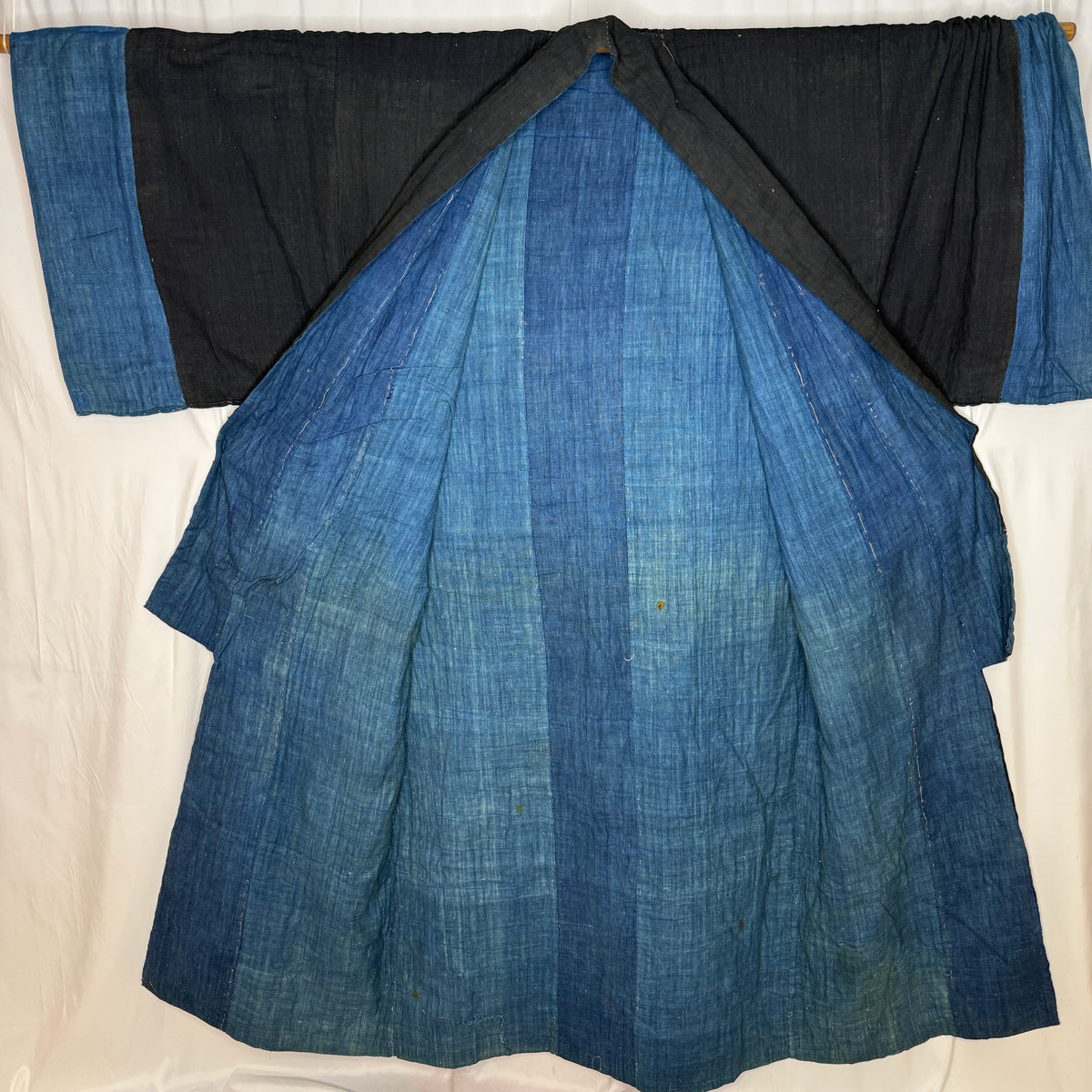 "Indigo Slumber" Antique Sleeping Kimono