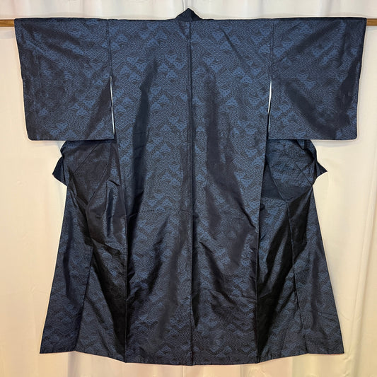 "Matsu Pine" Vintage Meisen Kimono