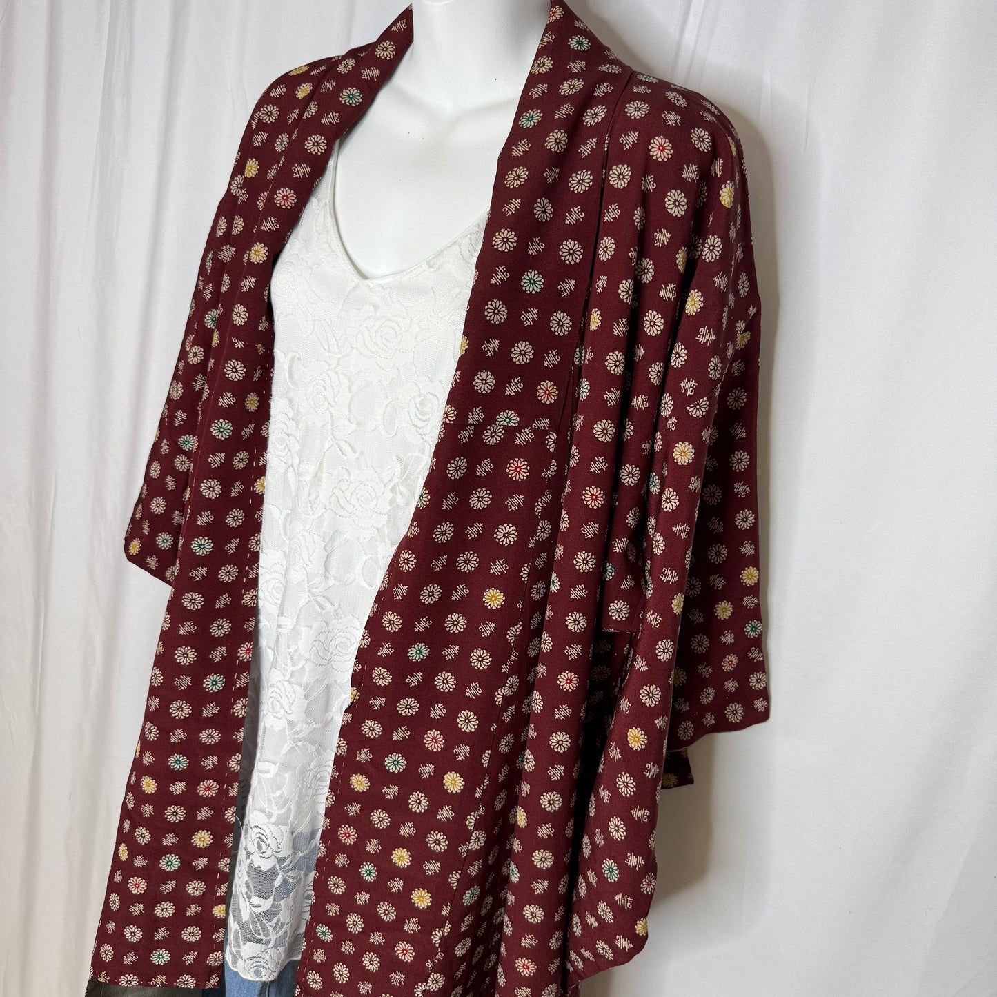 "Patterned Blessings" Japanique Robe