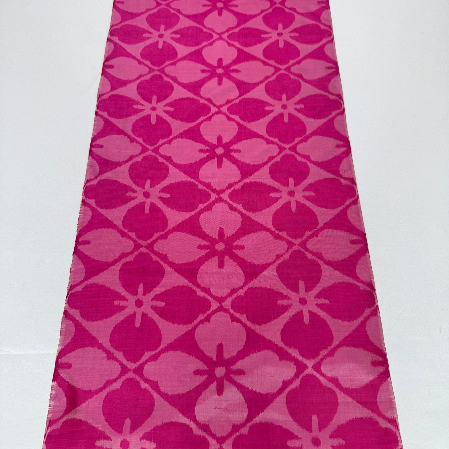 "Cheerful Pink" Vintage Kimono Yardage