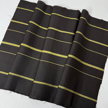 "Bamboo Stripes" Vintage Kimono Yardage