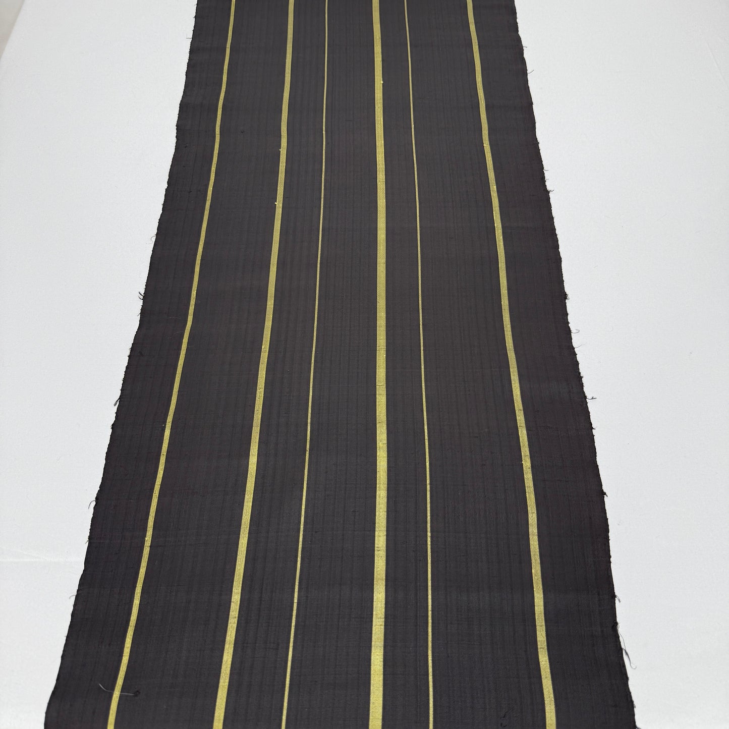 "Bamboo Stripes" Vintage Kimono Yardage