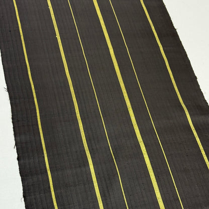 "Bamboo Stripes" Vintage Kimono Yardage