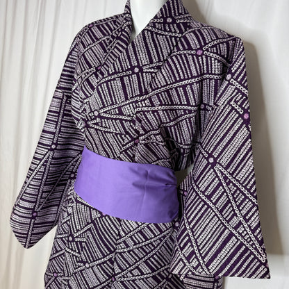 "Purple Matrix" Japanique Robe