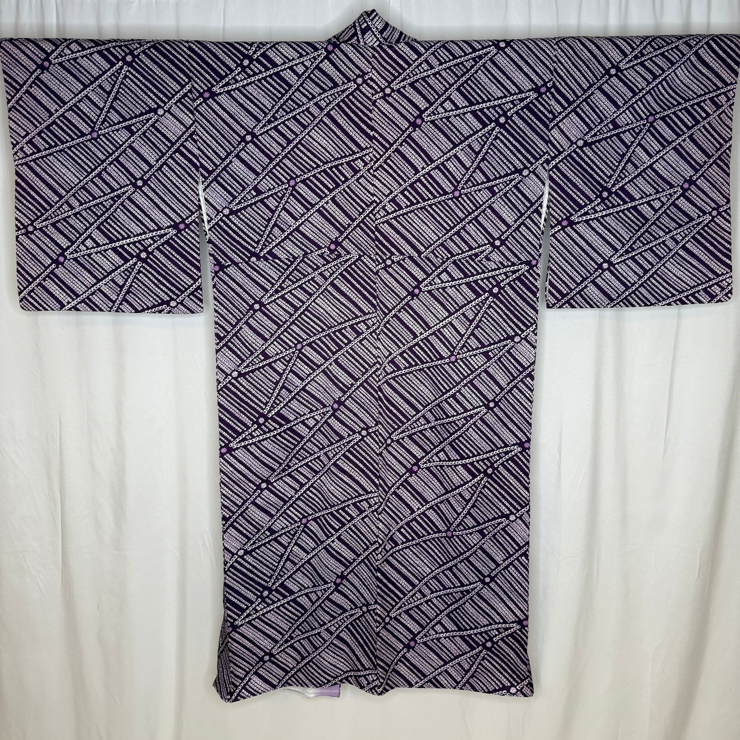 "Purple Matrix" Japanique Robe