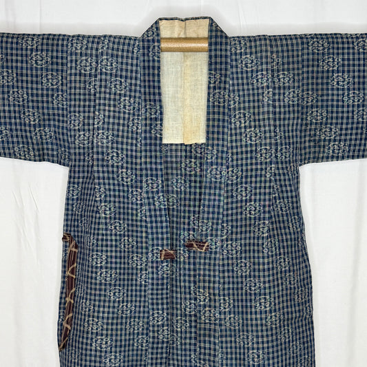 "Indigo Friends" Vintage Child's Kimono