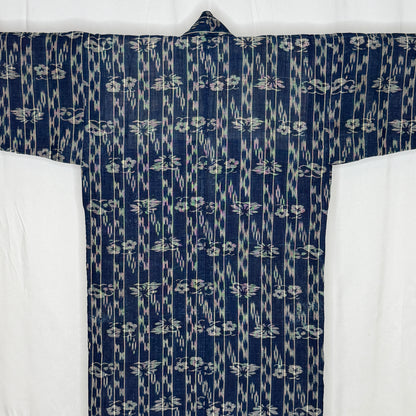 "Summer Indigo" Vintage Child's Kimono