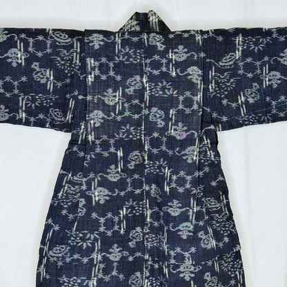 "Indigo Luck" Vintage Child's Kimono
