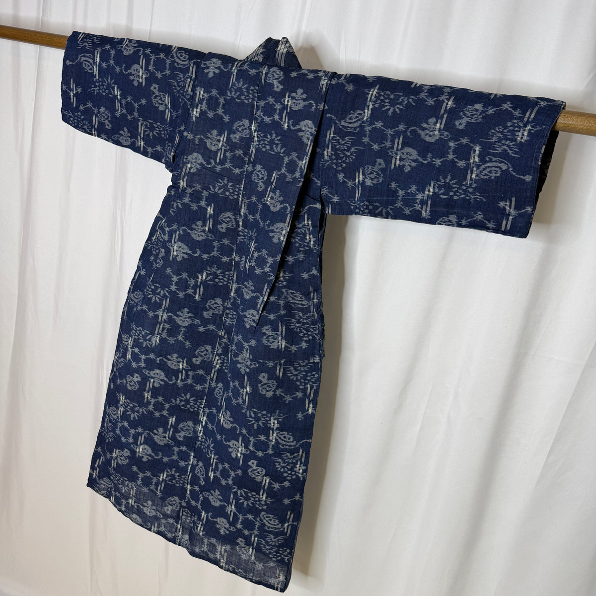 "Indigo Luck" Vintage Child's Kimono