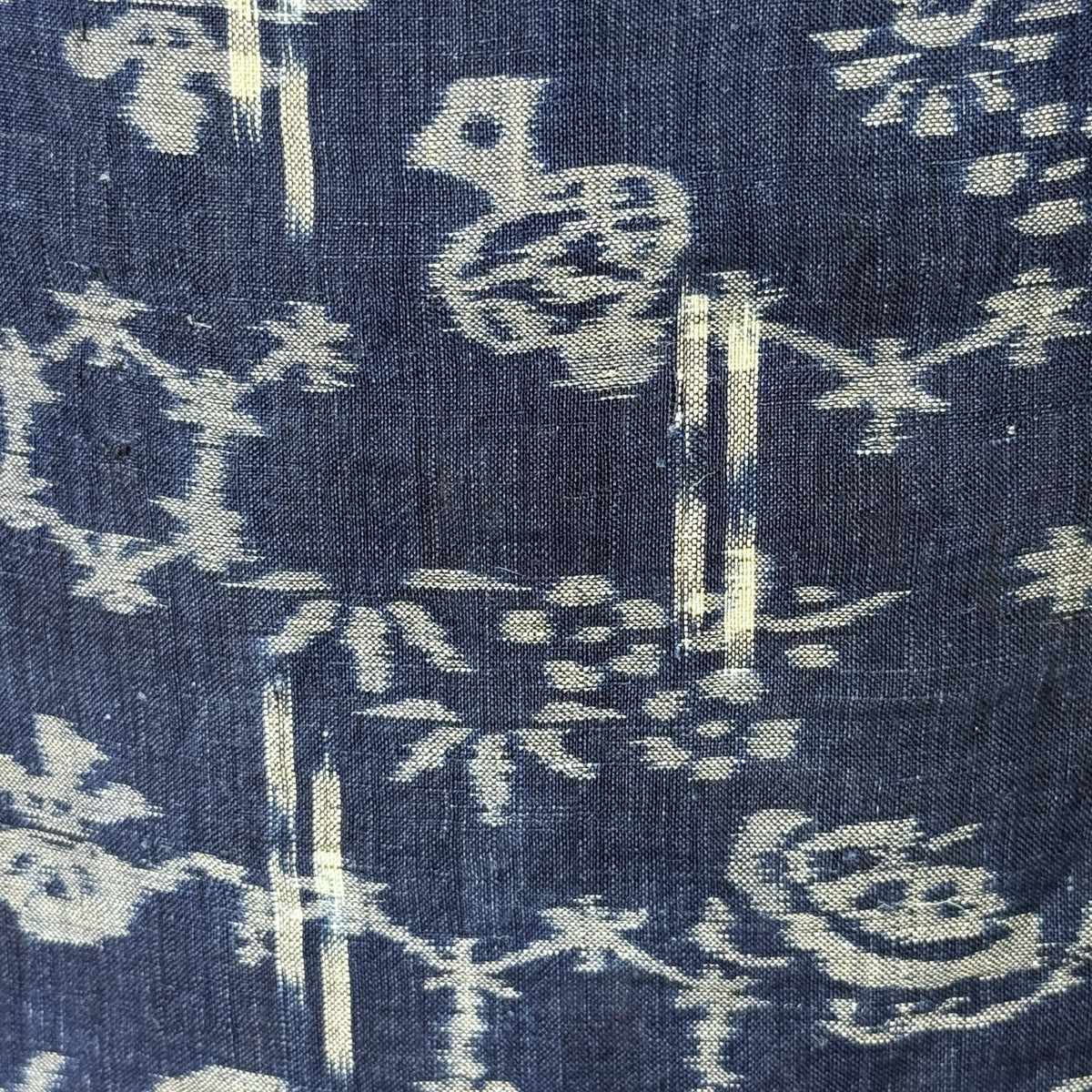 "Indigo Luck" Vintage Child's Kimono