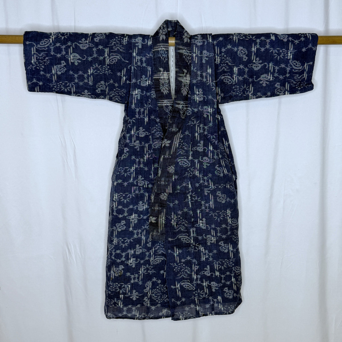 "Indigo Luck" Vintage Child's Kimono