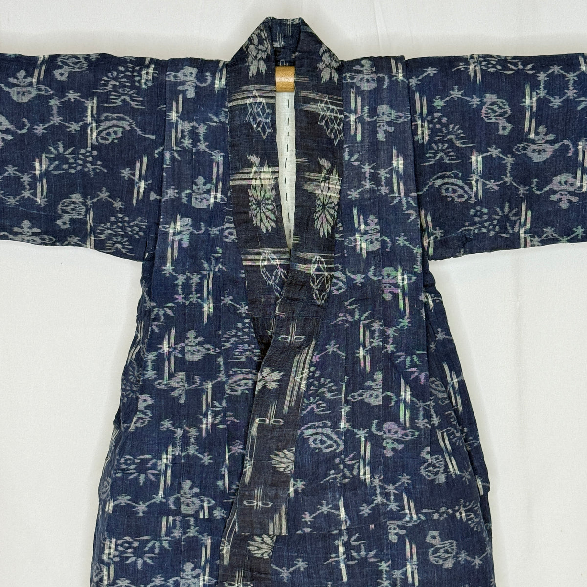 "Indigo Luck" Vintage Child's Kimono