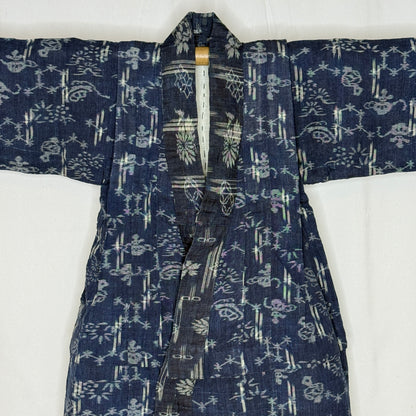 "Indigo Luck" Vintage Child's Kimono