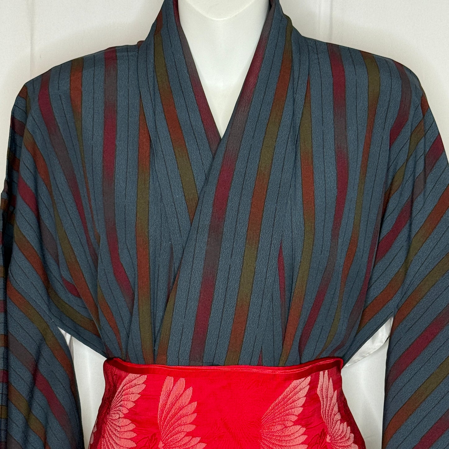 "Chromatic Current" Japanique Robe