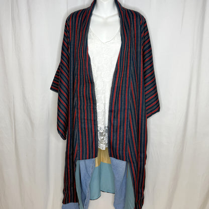 "Regal Stripes" Japanique Robe