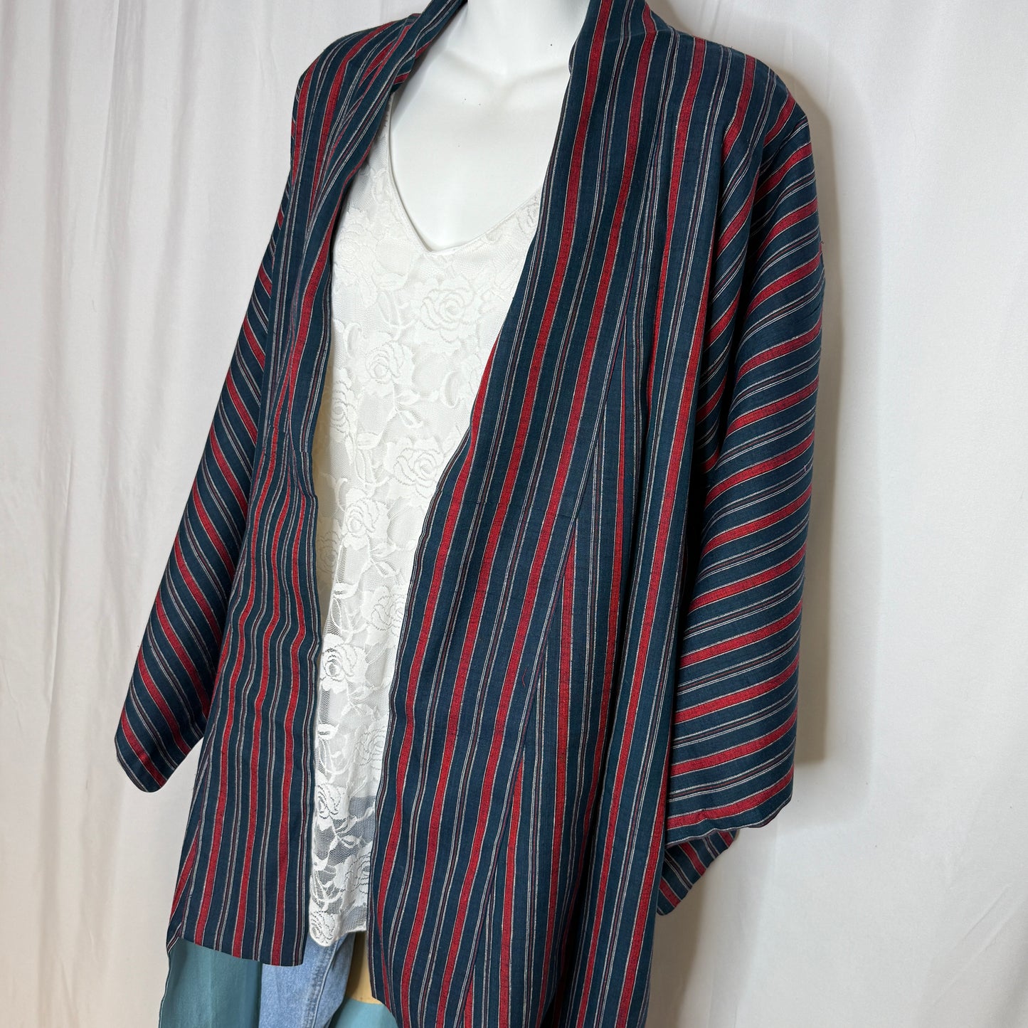 "Regal Stripes" Japanique Robe