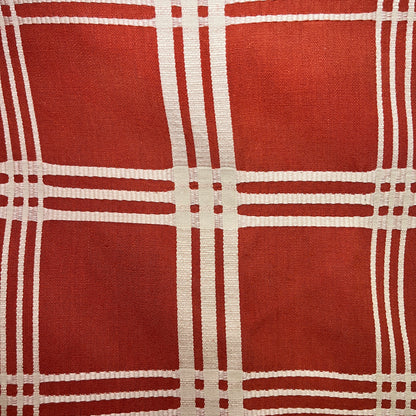 "Terra Cotta Plaid" Furoshiki Wrapping Cloth