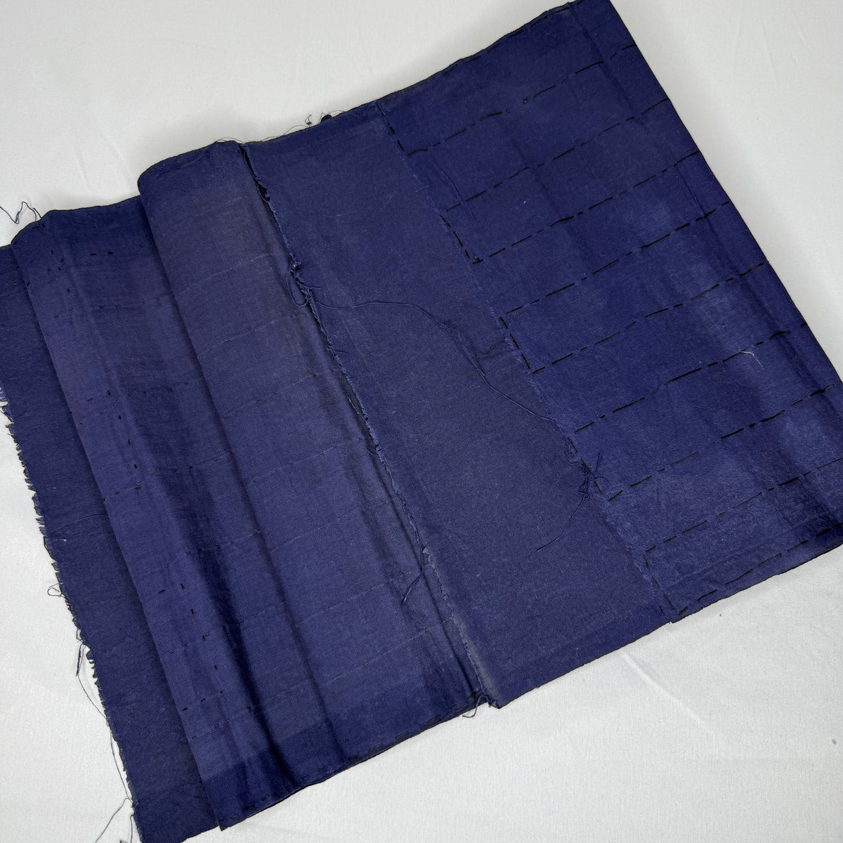 "Workwear Blue" Indigo Fabric Panel