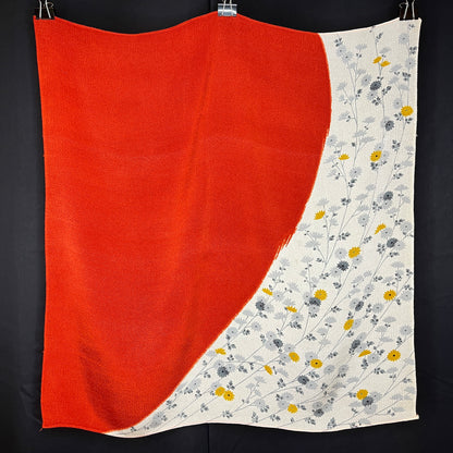 "Floral Corner" Furoshiki Wrapping Cloth