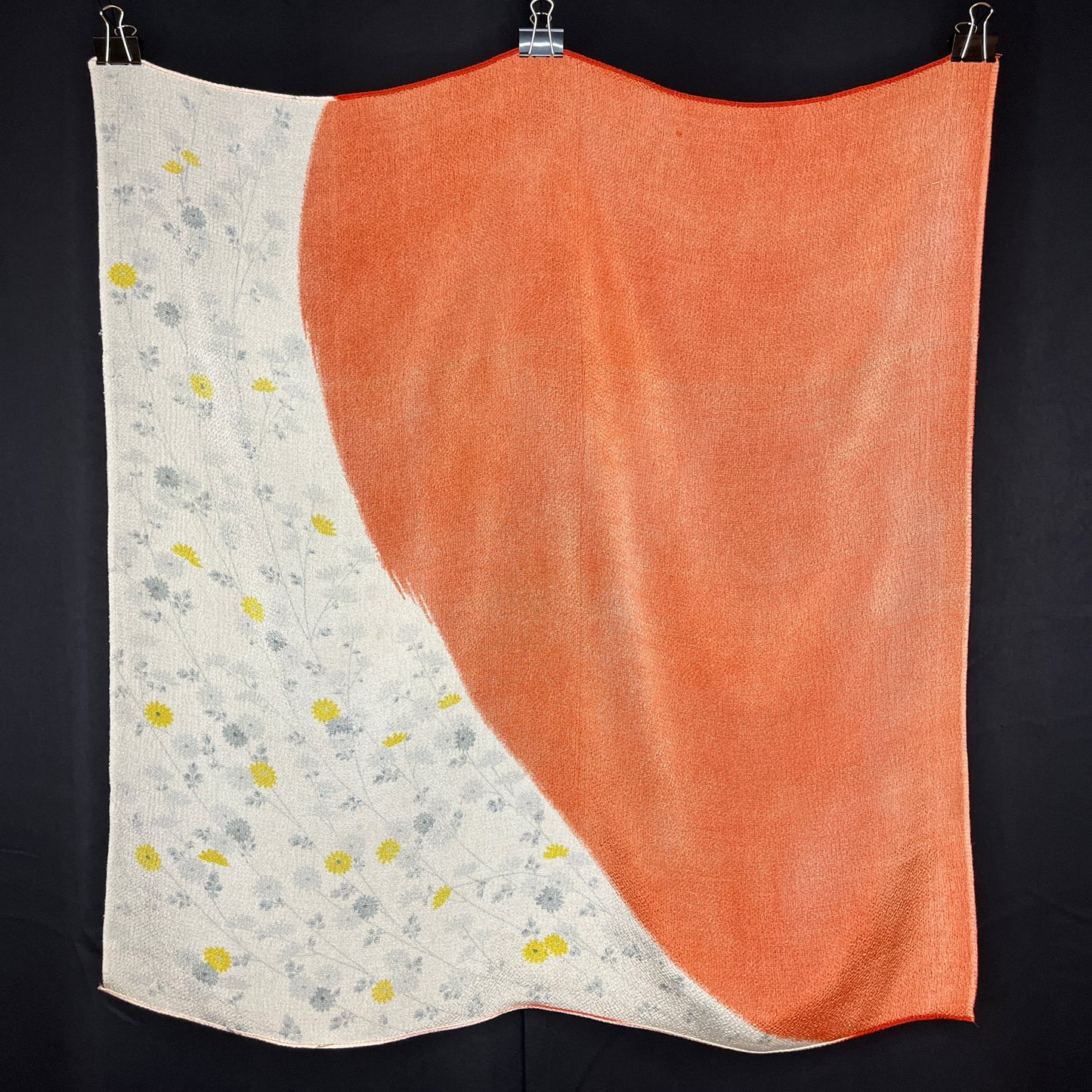 "Floral Corner" Furoshiki Wrapping Cloth